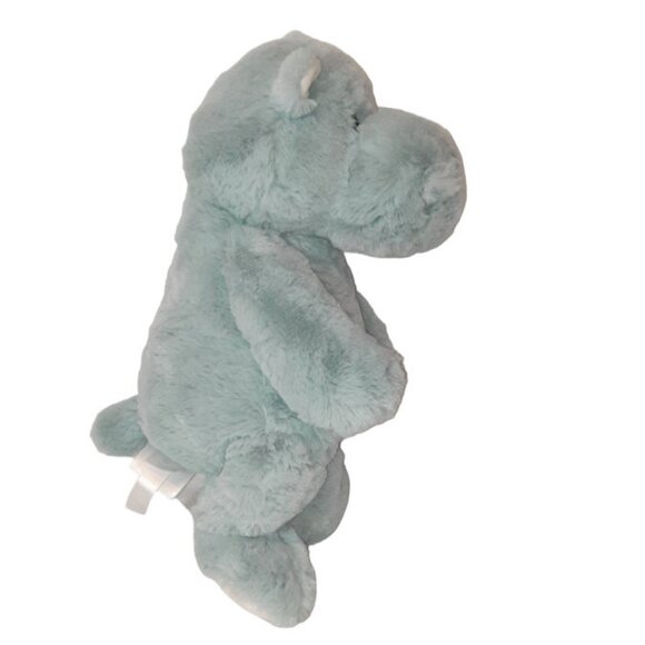 2017 Cloud B Hippo Dreamy Hugginz Stars Soft Aqua Stuffed Plush Toy 14" - Picture 5 of 7